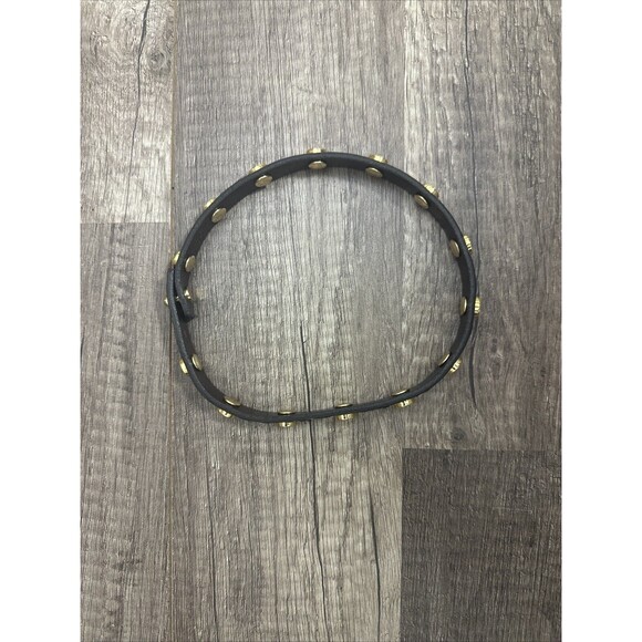 Tory Burch Leopard Double Wrap Bracelet Gold Tone Stud Made In USA - Picture 2 of 10